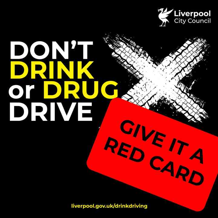 Don't drink or drug drive