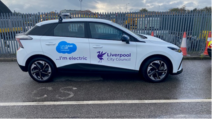 An electric car