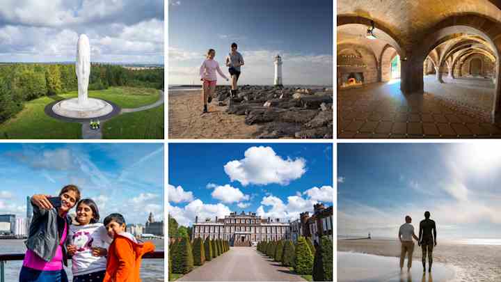 Small pictures representing Liverpool City Region