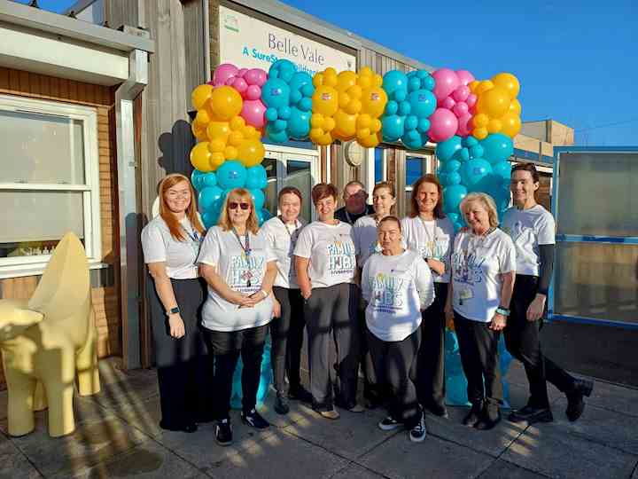 The Family Hub team at Belle Vale Family Hub